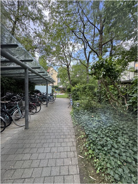 Fahrradunterstellplatz Etagenwohnung M�nchen