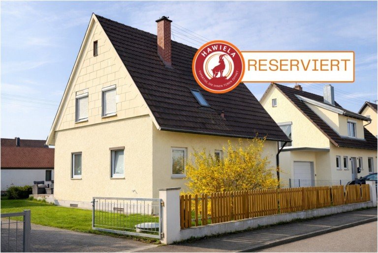  G�nzburg / Wasserburg Einfamilienhaus *RESERVIERT* Viel Platz & M�glichkeiten: Haus mit Ausbaupotenzial f�r Eigennutzer & Handwerker