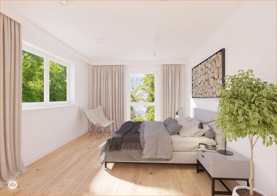 Schlafzimmer Visualisierung Wohngrundst�ck Kammeltal / Behlingen