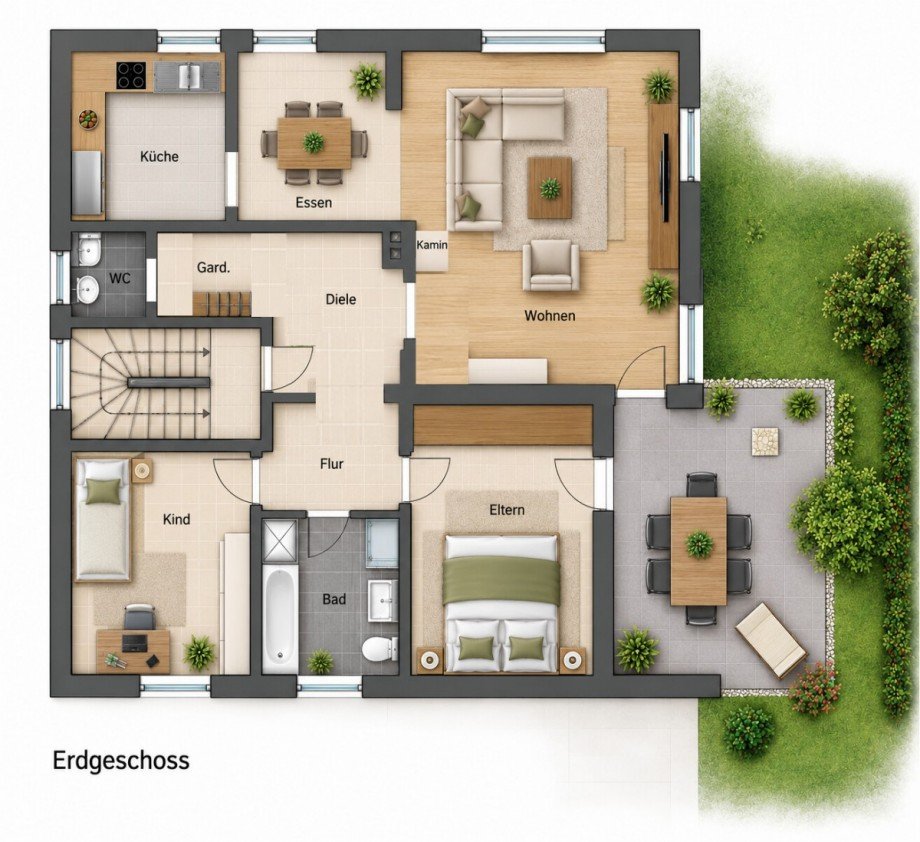 EG Mehrfamilienhaus Elchingen