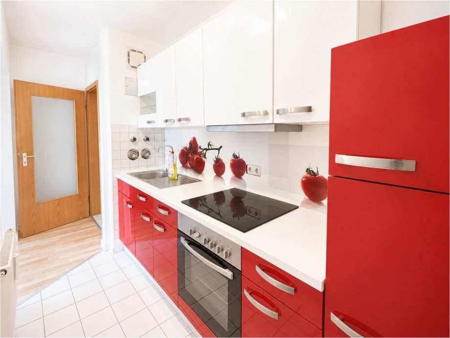 Einbauk�chenzeile Etagenwohnung Burgau