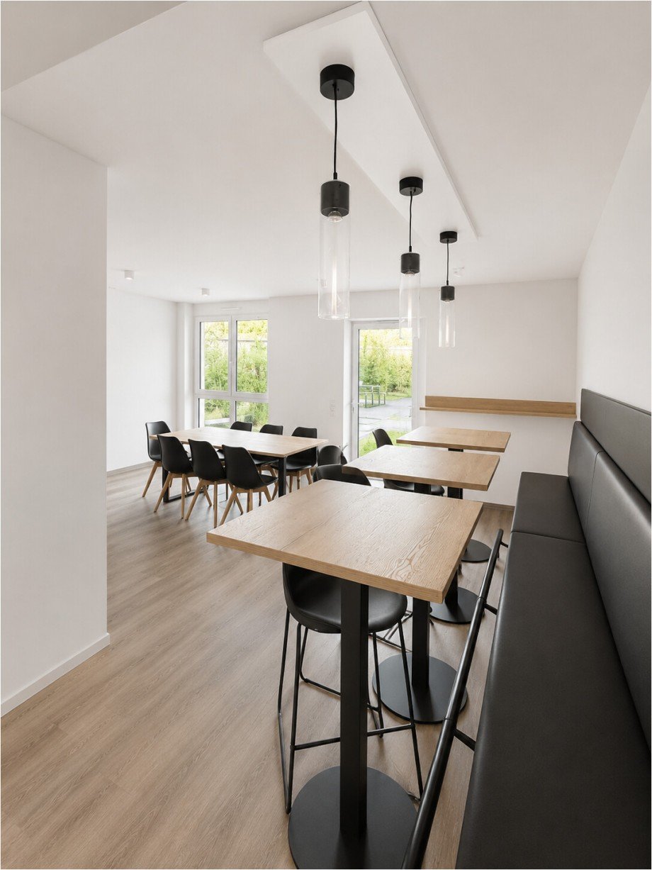 Gemeinschaftlicher Aufenthaltsraum Etagenwohnung Augsburg