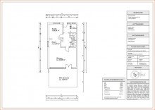Grundriss EG mit Wohnfl�chenberechnung_001 Verkauft � Gepflegtes Reiheneckhaus mit Garage und Carport