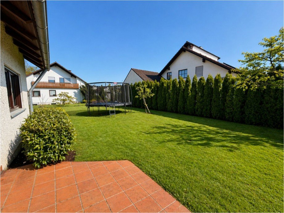 Garten Erdgeschosswohnung Burgau