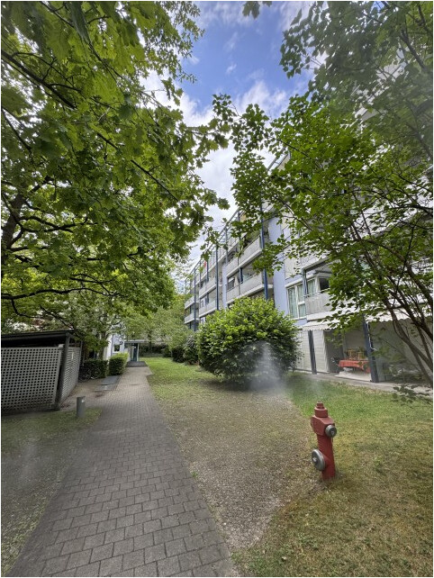 Aussenansicht Etagenwohnung M�nchen