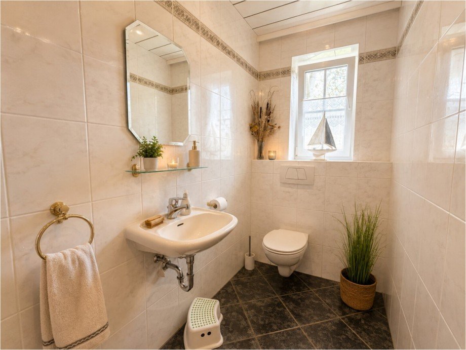 G�ste-WC Einfamilienhaus Kutzenhausen / Maingr�ndel