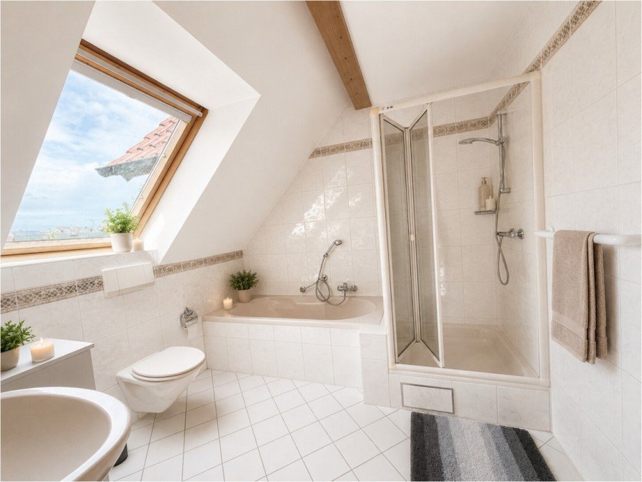 Einliegerwohnung Badezimmer Einfamilienhaus Kutzenhausen / Maingr�ndel
