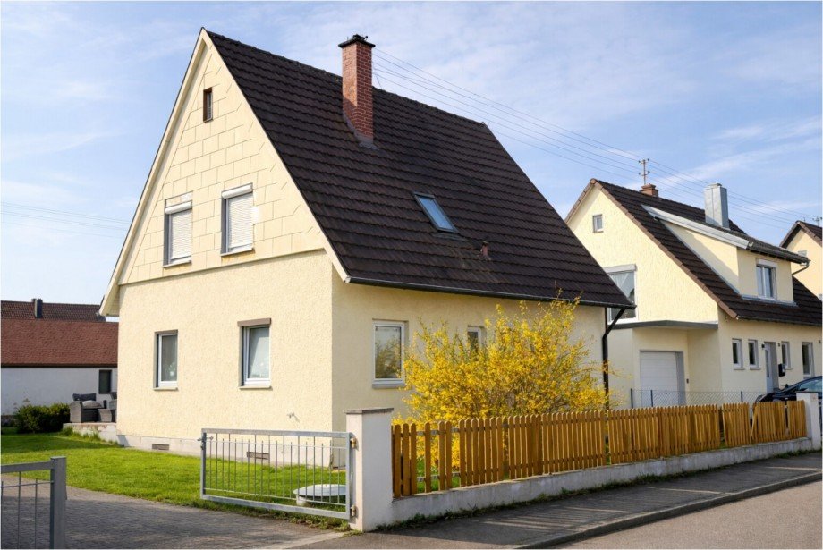 Hausansicht Einfamilienhaus G�nzburg / Wasserburg