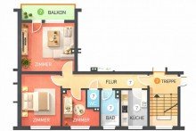 Grundriss 245.000 EUR statt 275.000 EUR - Neue Chance im Th�ringenweg
