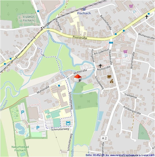 Lageplan Etagenwohnung Fischach