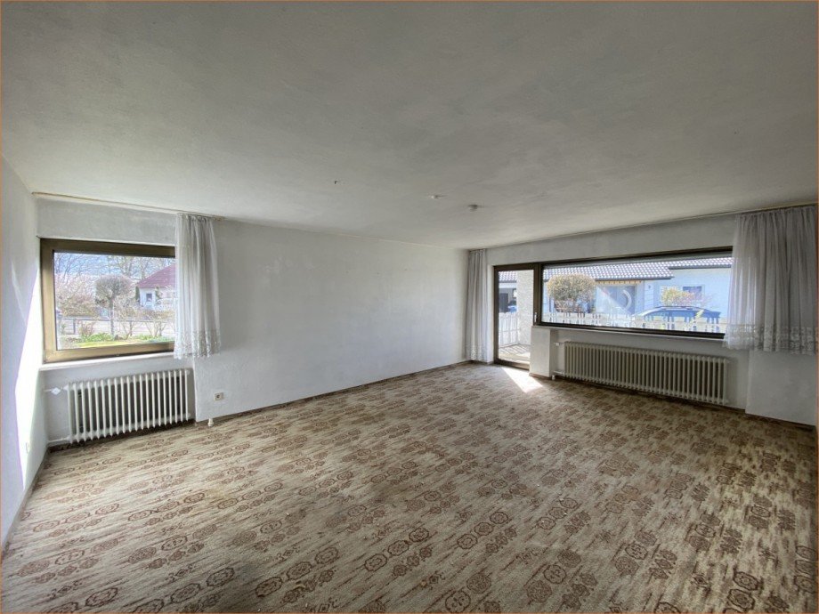 Wohnzimmer Einfamilienhaus G�nzburg