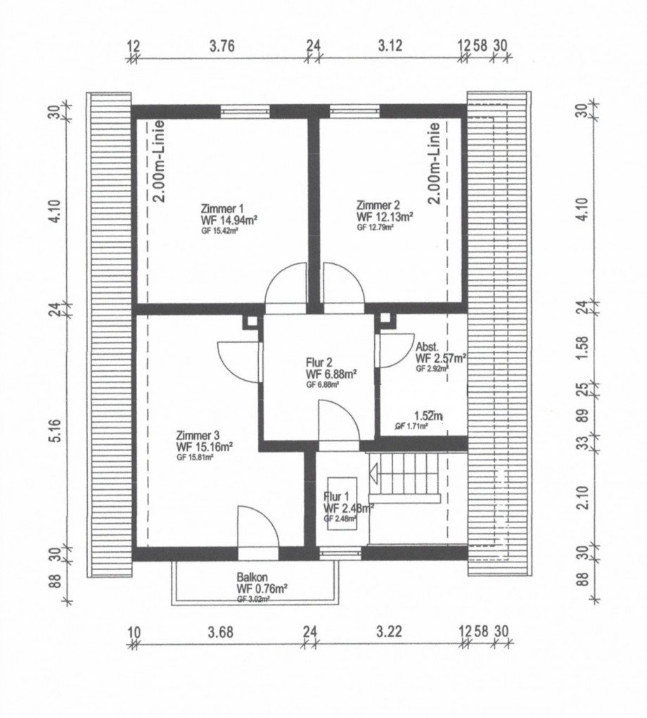 Dachgeschoss Einfamilienhaus V�hringen-Illerberg