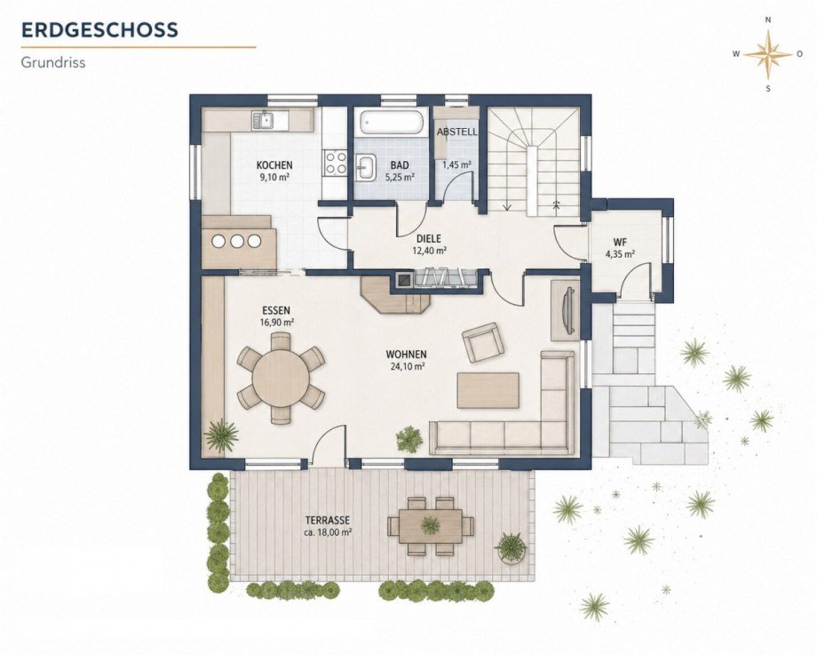 EG Einfamilienhaus Roggenburg-Schie�en