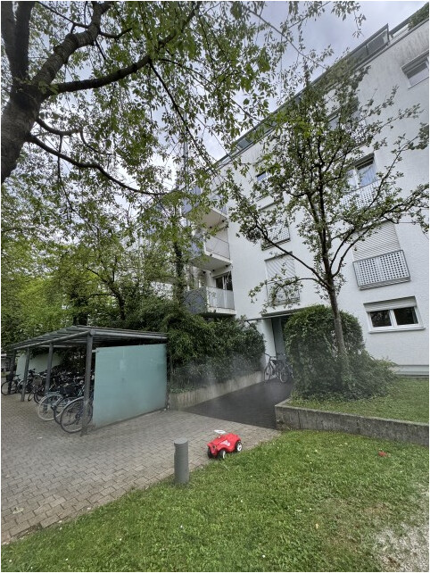 Aussenansicht Etagenwohnung M�nchen