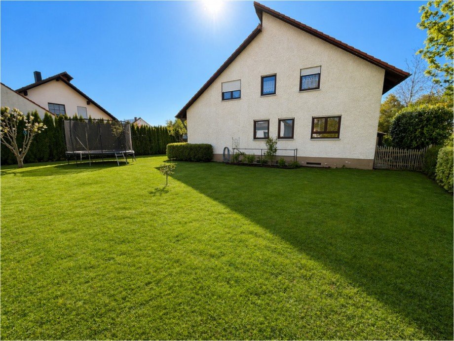 Garten Seitlich Erdgeschosswohnung Burgau
