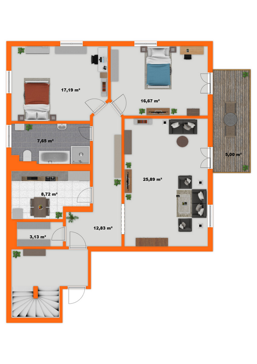 WHG - mit m� Etagenwohnung Leipheim