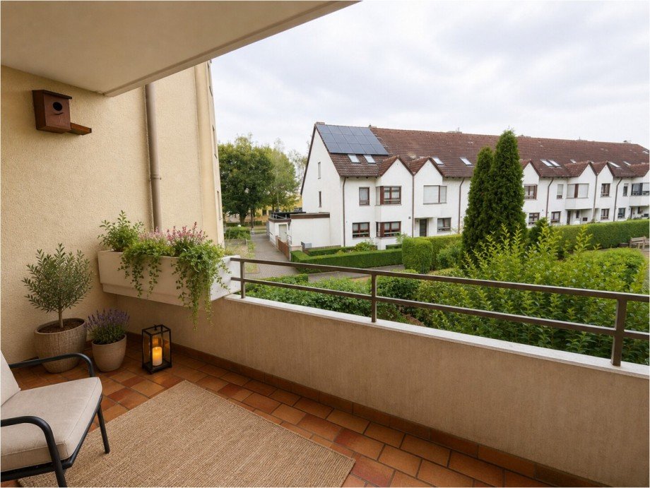 Balkon Etagenwohnung Augsburg