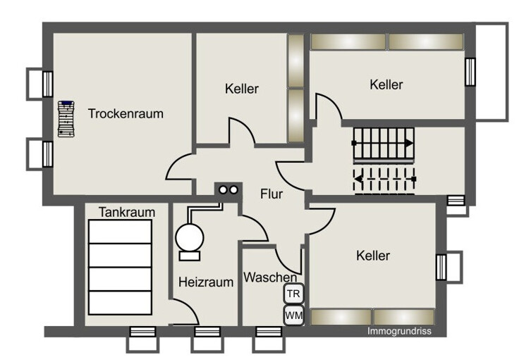 Keller Mehrfamilienhaus Elchingen / Thalfingen