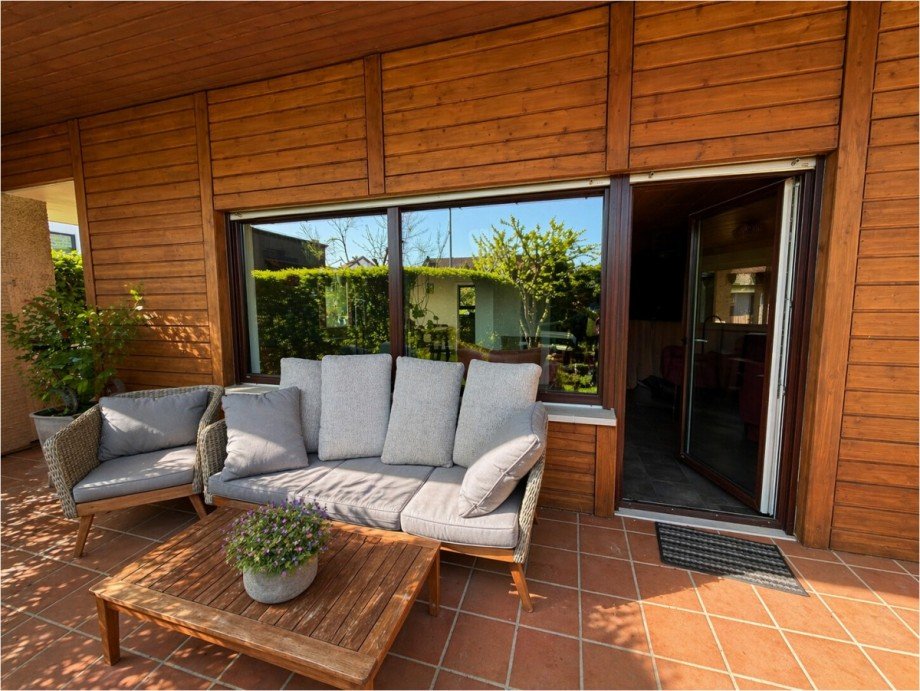 Terrasse Erdgeschosswohnung Burgau