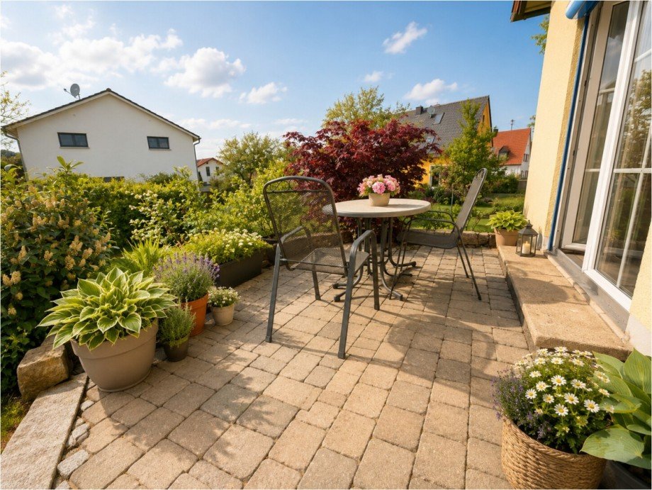 Einliegerwohnung Terrasse Einfamilienhaus Kutzenhausen / Maingr�ndel
