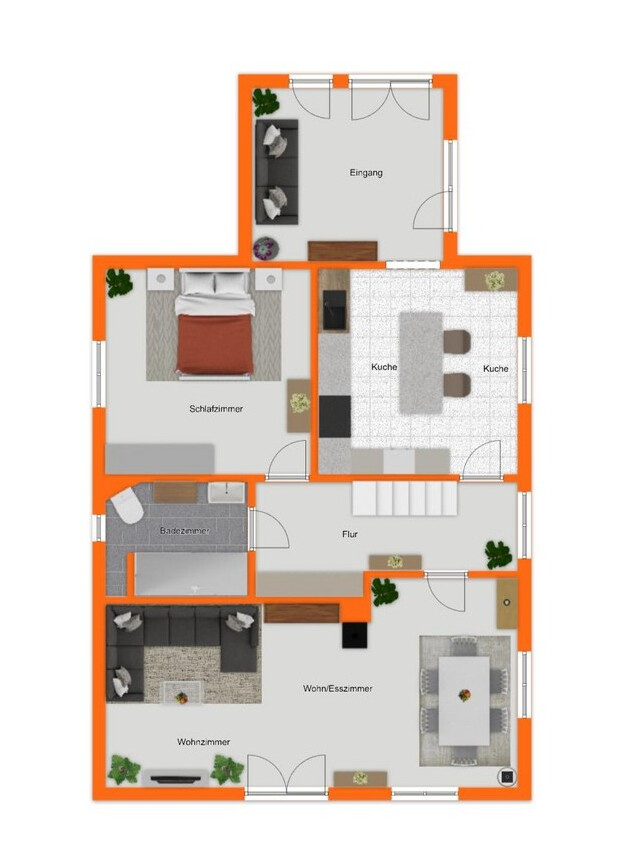 EG Einfamilienhaus Roggenburg / Schie�en